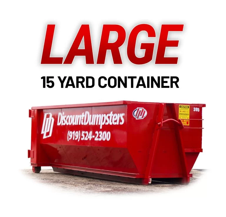 Large Dumpster Rental Greenville, Winterville, Bethel, Grimesland, NC