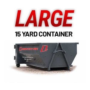 Large Dumpster - 15 Yards